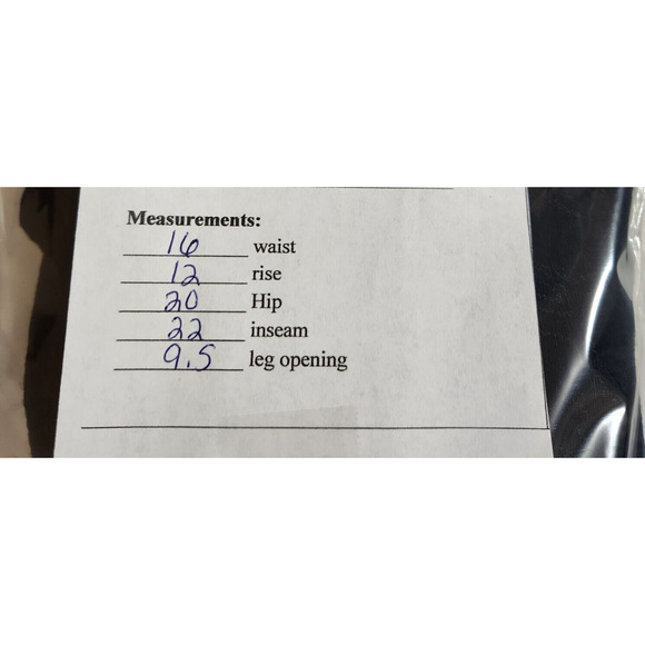 Chico's Womens Crop Capri Pants Size 2 Large 12 Solid Black Embossed Linen - Picture 8 of 8